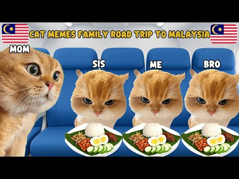 CAT MEMES FAMILY ROAD TRIP TO MALAYSIA