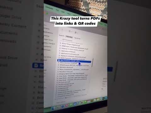 Turn PDF into a shareable link and QR code in seconds