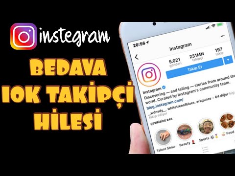 Bedava 10K takipçi hilesi 2021 | instegram takipçi hilesi