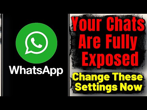 STOP Using WhatsApp Like This! Fix These Dangerous Settings Today