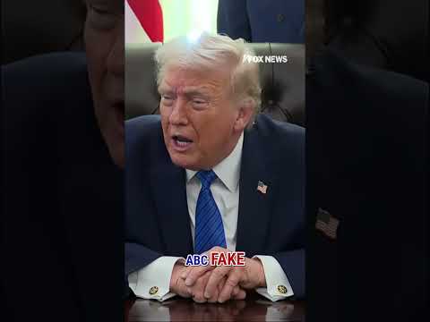 Trump CLASHES with ABC News reporter: 'You're a loud person' #shorts #trump #media #abc #whitehouse