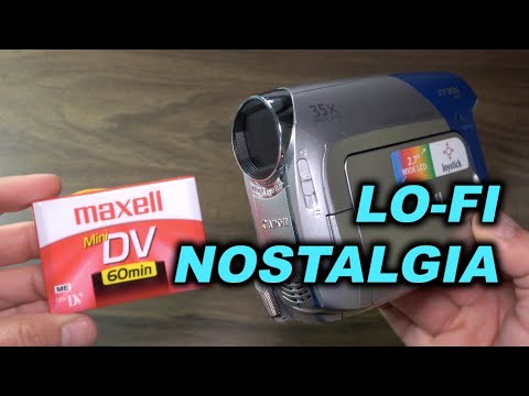 Recording on MiniDV Tape: the Canon ZR800 Camcorder