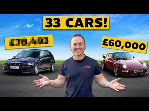 Revealing HOW MUCH My Car Collection Is Worth!