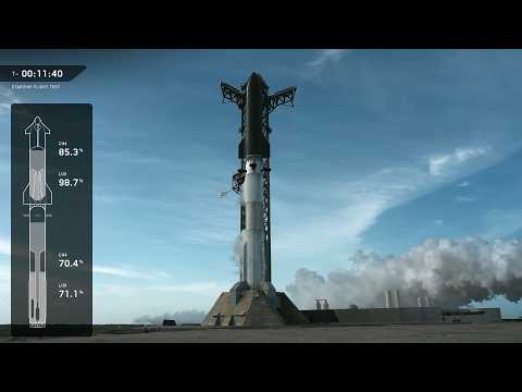 🇺🇸 Elon Musk's SpaceX Launches Starship Flight 13 with Starlink V3 Payload from Texas [LIVE]