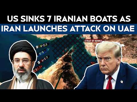 US-Iran War News | Iran Attacks UAE, US Sinks 7 Small Iranian Boats, Iran Retaliates In Hormuz