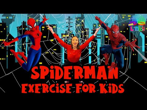 Spiderman Game Exercise for Kids | Learn about Spiders | Indoor Workout for Children