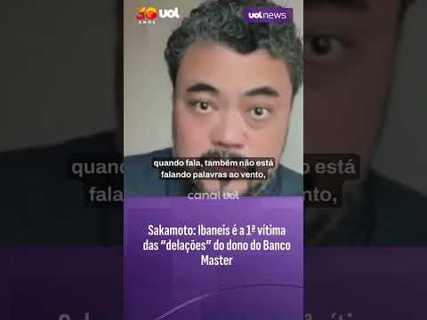 Ibaneis é a primeira vítima das 'delações' do dono do Banco Master | Leonardo Sakamoto