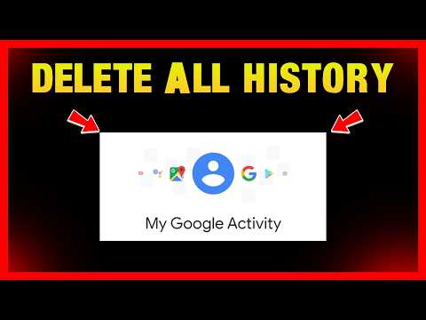 Delete All History From Google My Activity | Clear Search, YouTube &amp; Location