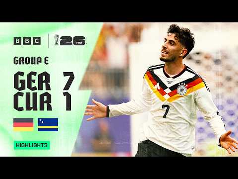 Germany 7-1 Curaçao Highlights 🇩🇪🇨🇼 | 2026 FIFA World Cup | Group E