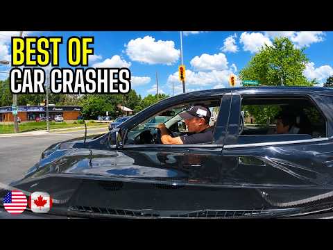 BEST OF CAR CRASHES COMPILATION | USA &amp; CANADA - 76