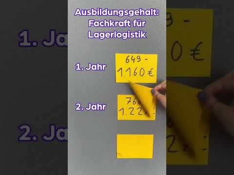 Wie viel verdient man eigentlich als Fachkraft für Lagerlogistik?