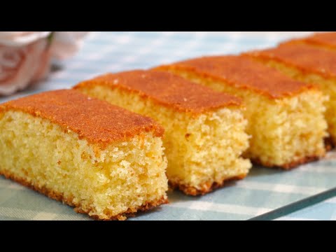 The Famous Butter Sponge Cake Recipe! It`s Drives the World Crazy! EASY, Quick &amp; Tasty!