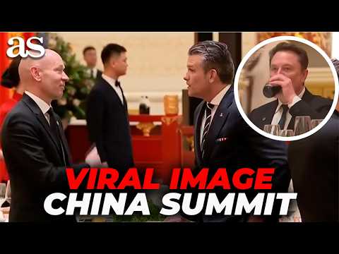 Everyone was talking and Elon Musk was EATING and DRINKING | the VIRAL IMAGE from the summit dinner