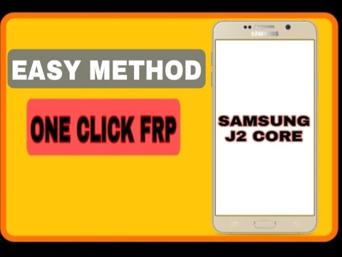 SAMSUNG  J2 CORE j260GU FRP WITH EASY METHOD 2023