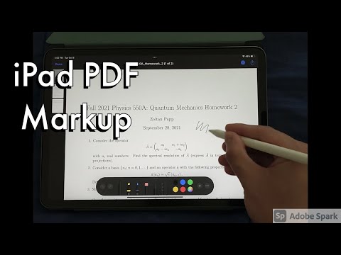 How to Write on a PDF on an iPad #shorts