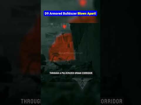 D9 Bulldozer was Destroyed