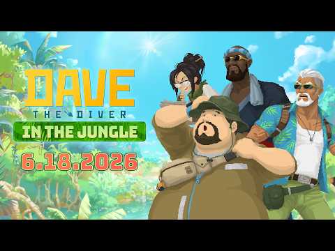 DAVE THE DIVER – In the Jungle DLC Official Release Date Trailer