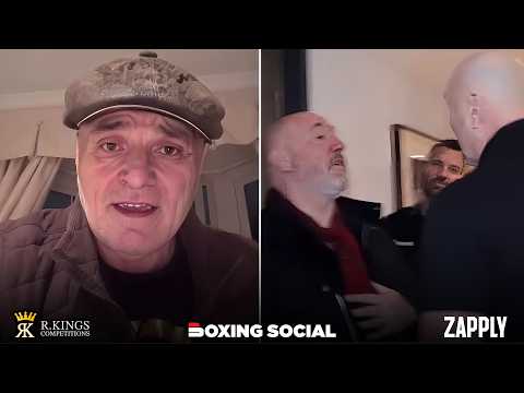 “I’M HEARTBROKEN OVER IT” JOHN FURY SENDS SINCERE APOLOGY TO STEVE BUNCE AFTER CARL FROCH DRAMA 