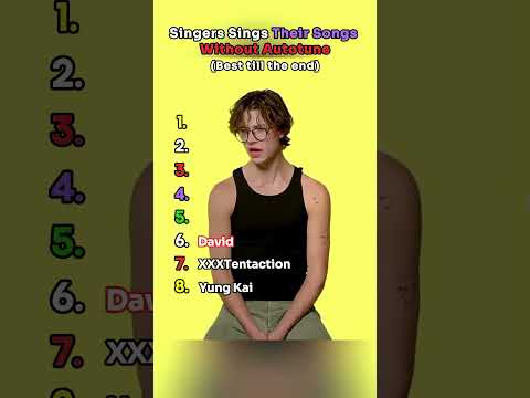 Singers Sing Their Songs Without Autotune (part 4) #viral #autotune #music #singing #WithoutAutotune