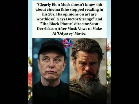 Doctor Strange Director Fires Back At Elon Musk 👀🎬#TheOdyssey #AI #Movies  #Viral #Trending #Shorts
