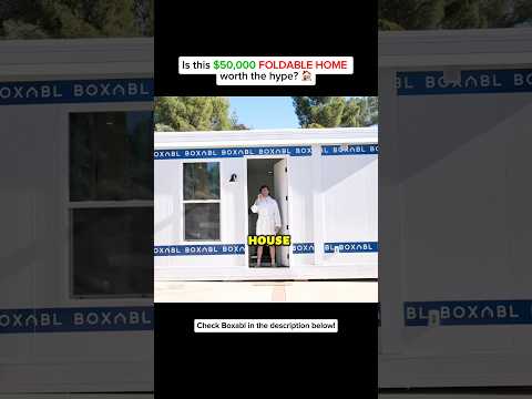 Bro Bought Elon Musk’s $50,000 Foldable House 🤯