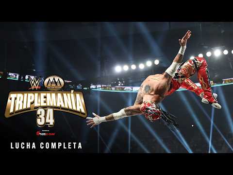 LUCHA COMPLETA: Rey Fenix vs. Frazer vs. Mini Vikingo vs. Cartwheel | AAA Triplemania CDMX 2026